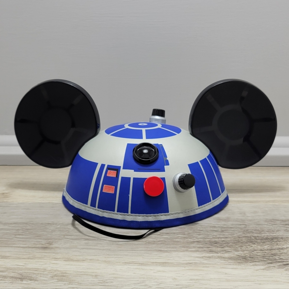 Disney Parks Star Wars R2D2 Mickey Mouse ear hat - Picture 2 of 10